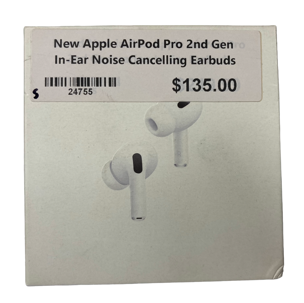 Apple AirPod Pro 2nd Gen In-Ear Noise Cancelling Earbuds Brand New Sealed