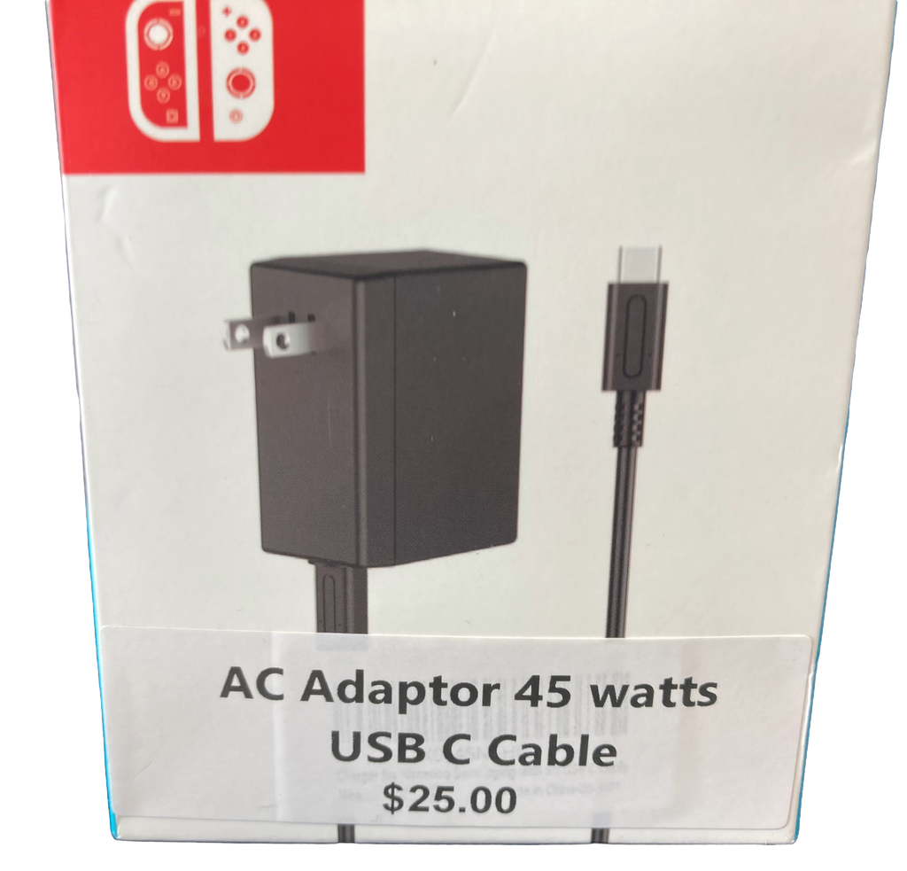 AC Adaptor 45 watts USB C Cable