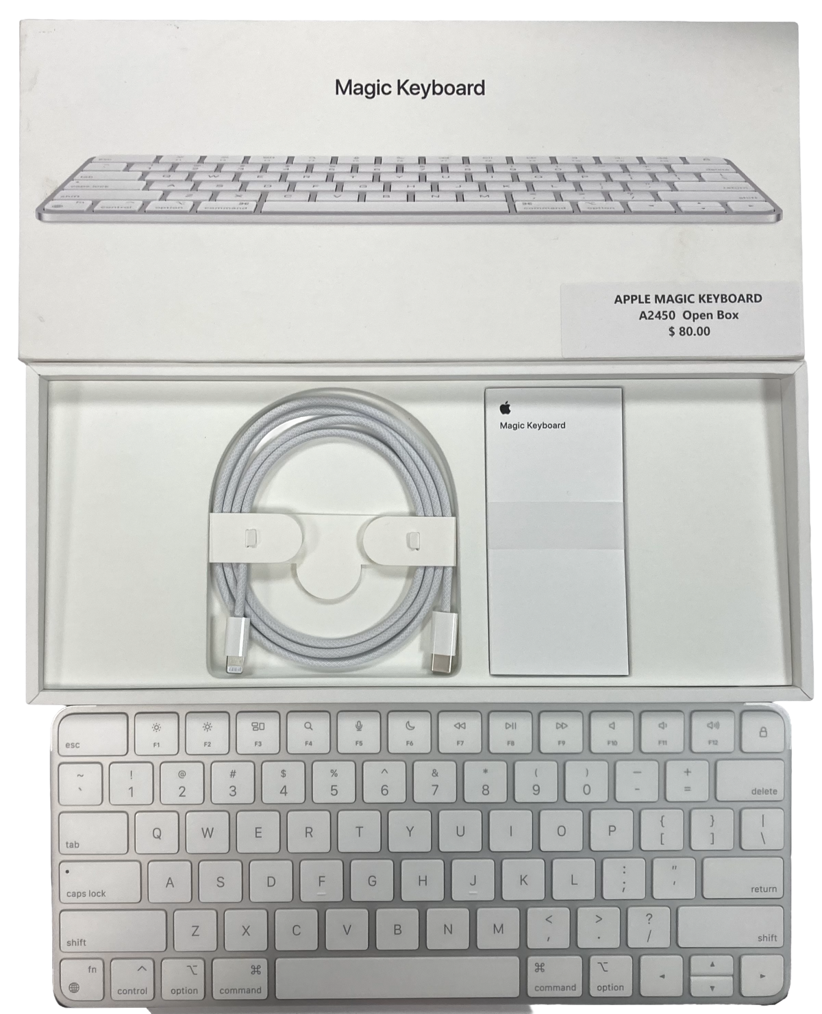APPLE MAGIC KEYBOARD A2450  New, Open Box