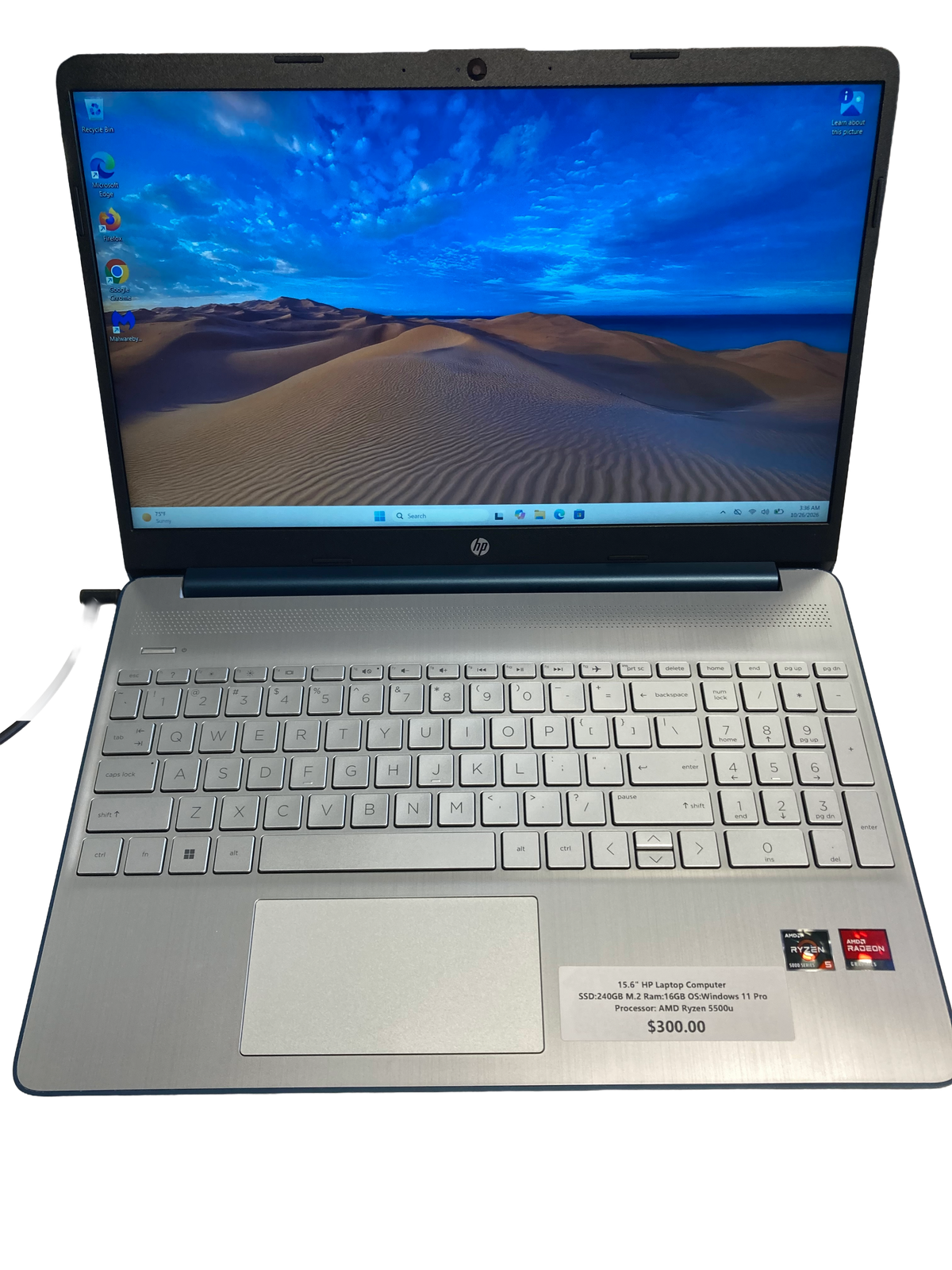 15.6" HP 15-EF2 Laptop Computer