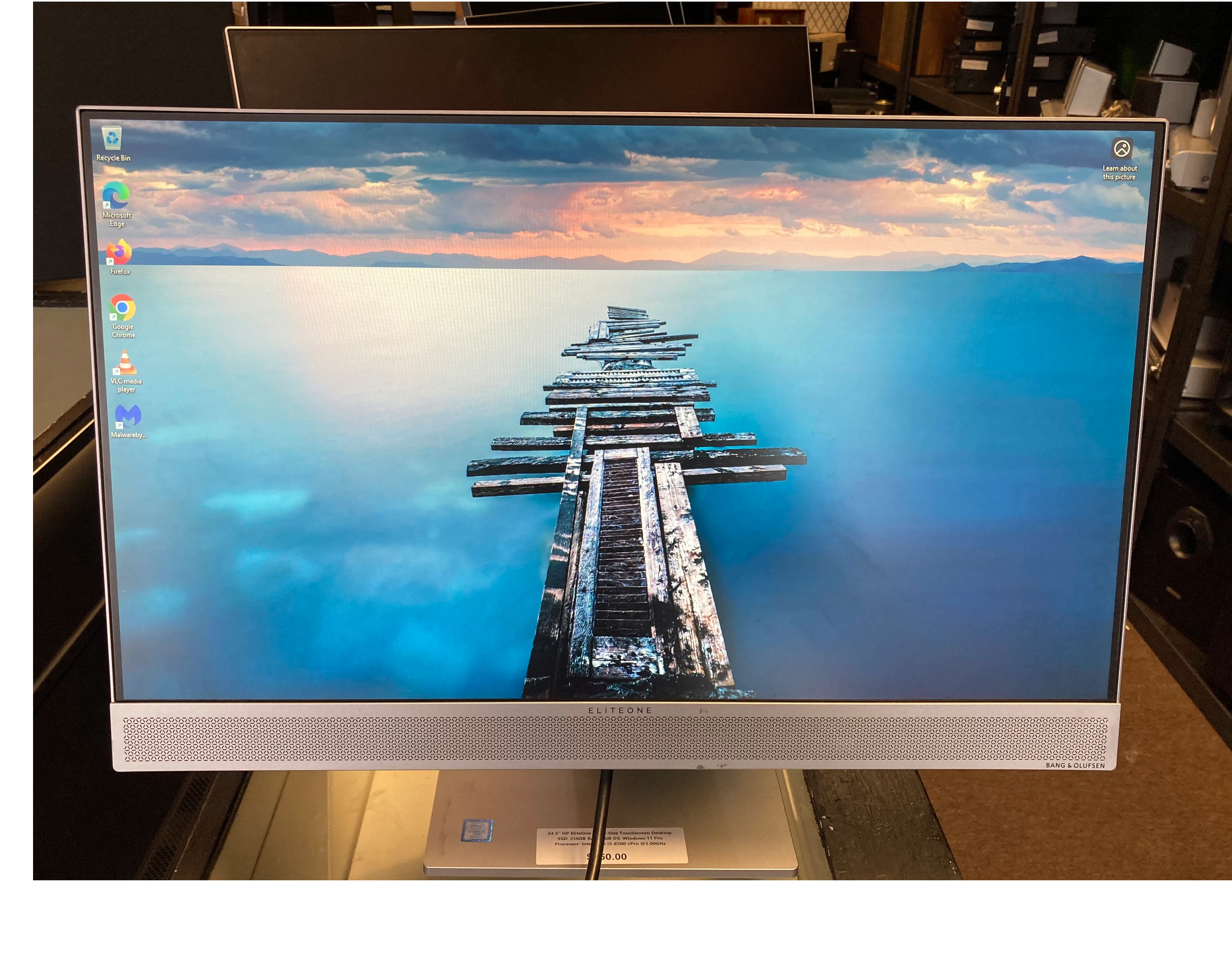 24.5" HP EliteOne All-in-One Touchscreen Desktop