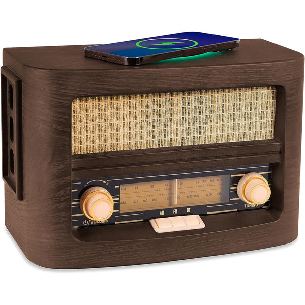 Fuse Vint Retro-Style Bluetooth Radio – New