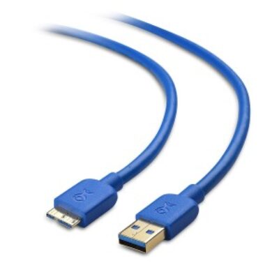 USB 3.0 Micro Cable A Male to Micro-B Male High Quality Data Power Cord 3ft
