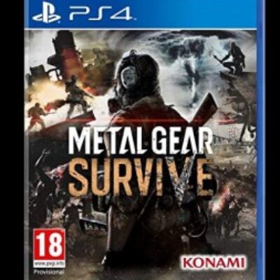 PS4 Metal Gear Survive Video Game