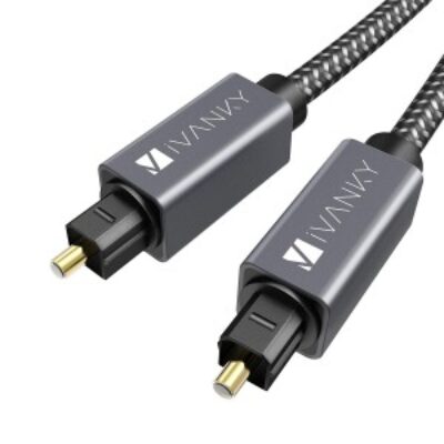 Brand New 6ft iVanky Braided High Quality Optical Digital Cable