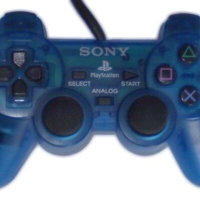 PS1 Playstation 1 Dualshock Analog Controller Original SCPH-110 – Blue
