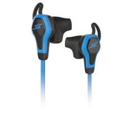 SMS Audio BioSport Biometric Wired In-Ear Headphones w/ Heart Rate Monitor, Blue