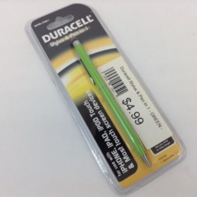 Duracell Stylus & Pen in 1 – GREEN –