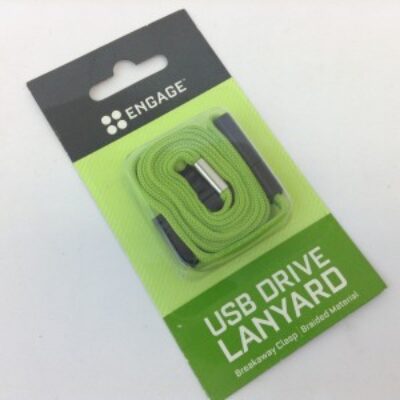 ENGAGE- USB DRIVE LANYARD – Green