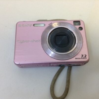 Sony Cyber-shot DSC-W120 7.2 MP Digital Camera – Pink