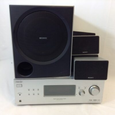 Sony STR-K790 FM/AM 100W 5.1 Stereo Receiver and SONY SS-P700 Home Theater Speaker Set 5 Speakers 1 Subwoofer