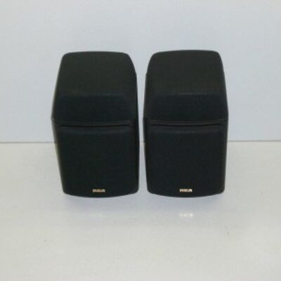 RCA Dipole Tweeter 65 Watt 2-Way Die Cast Mini Speaker (Pair)
