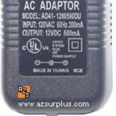 AC Adaptor AD41-1200500DU Power Transformer 12VDC 500mA