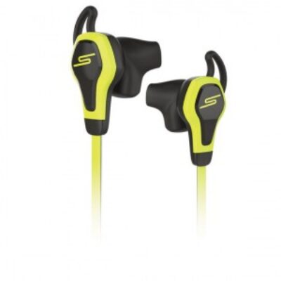 SMS Audio Biosport Biometric Earbuds w/Heart Rate Monitor Neon Yellow