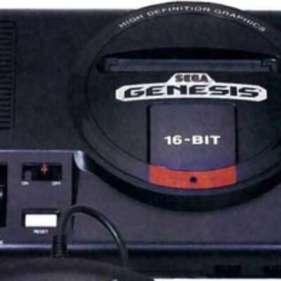 Sega Genesis 16 Bit Console Black