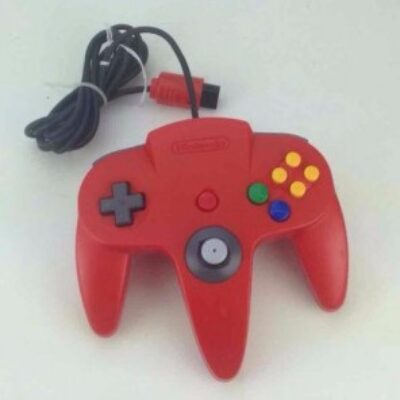 OEM Nintendo N64 NUS-005 Red Controller