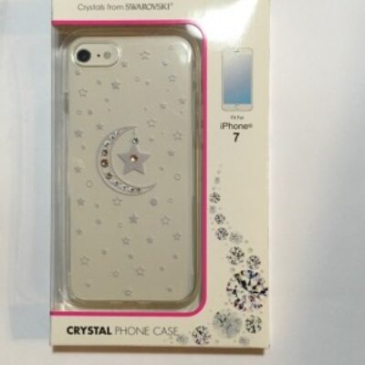 Swarovski Crystal Moon w/ Star iPhone 7 Case