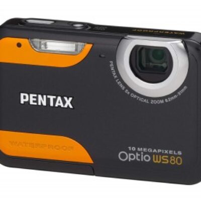 Pentax Optio WS80 Waterproof Camera with Charger