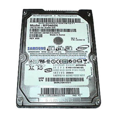 Samsung MP0402H 40 GB 2.5″ Hard Drive