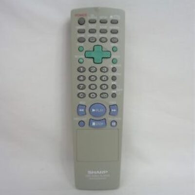Sharp RRMCGA030WJSA Genuine DVD Player Remote DVS2U DVS1U DVMX1U ST-7127