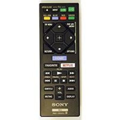 Sony RMT-VB100U Blu-Ray Remote Control Netflix