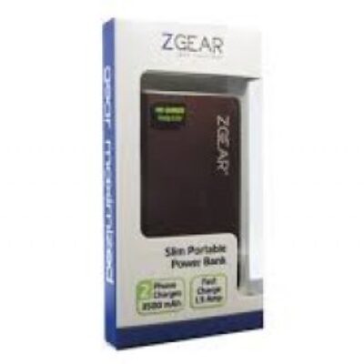 ZGEAR Slim Portable Power Bank 3500 mAh